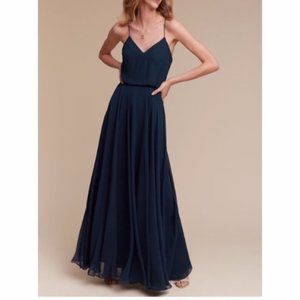 BHDLN Jenny Yoo Inesse Dress - Navy
